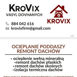 Vasyl Dovhanych - Naprawa rynien Warszawa