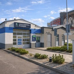 Nasz stacja kontroli pojazdów w Bielsku na ul. Wałowej 21 znajduje się tuż przy Galerii Sfera.