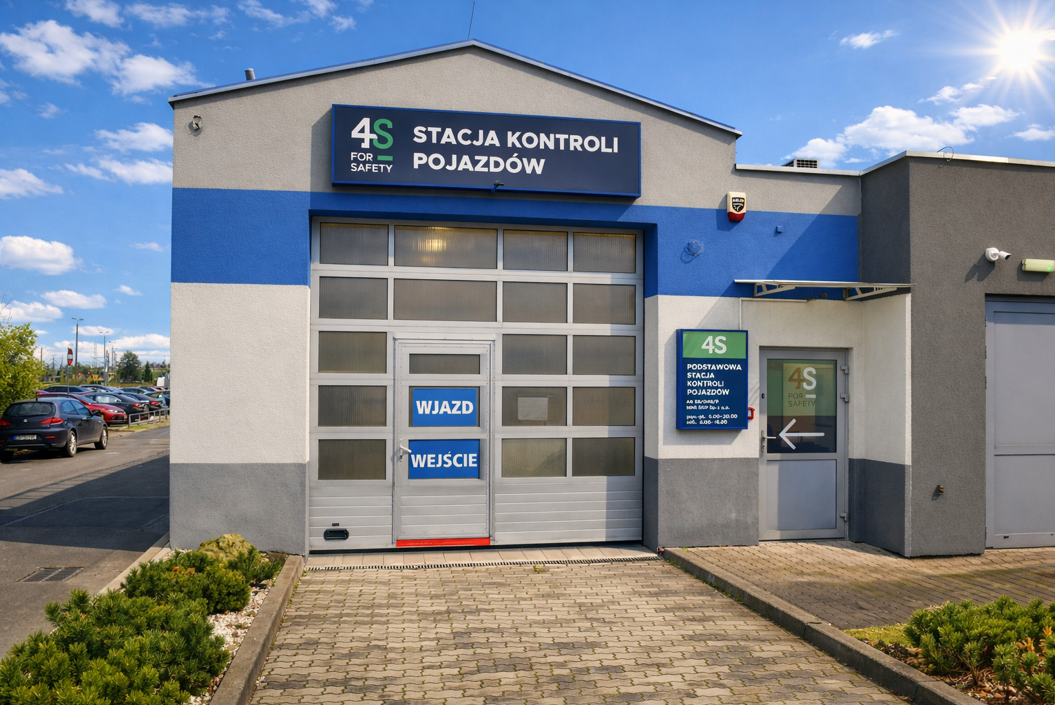 stacja kontroli pojazdów w Bielsku 4S For Safety