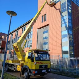 Mycie okien na wysokości Biesiekierz 1