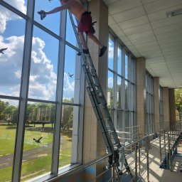 Mycie okien na wysokości Biesiekierz 4