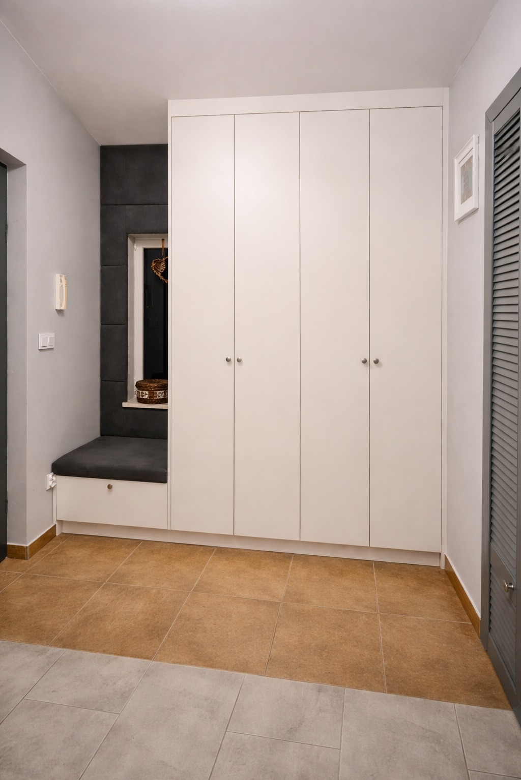 Nowoczesne wnętrze z wygodnym kącikiem