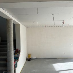 Paweł Petelicki - Montaż sufitów podwieszanych krzyżowych układanie kafelków malowanie natryskowe