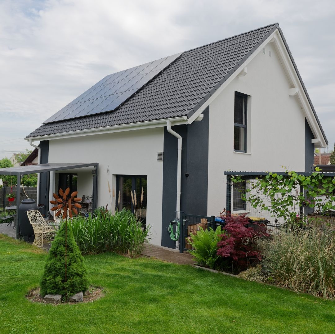 Dom prefabrykowany z poddaszem użytkowym, model Flair 121