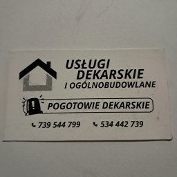 Usługi dekarskie - Firma Dekarska Lw&oacute;wek Śląski