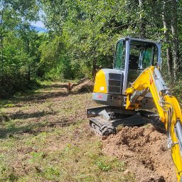 Przyłącze wod kan Kasina Wielka 1