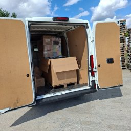 Oskar Sitkowski - Transport towarów do sklepu zrealizowany.