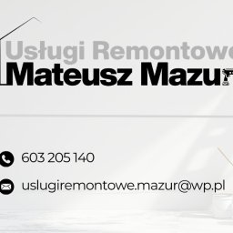 Usługi remontowe Mateusz Mazur - Malowanie mieszkań i dom&oacute;w Kamienna G&oacute;ra