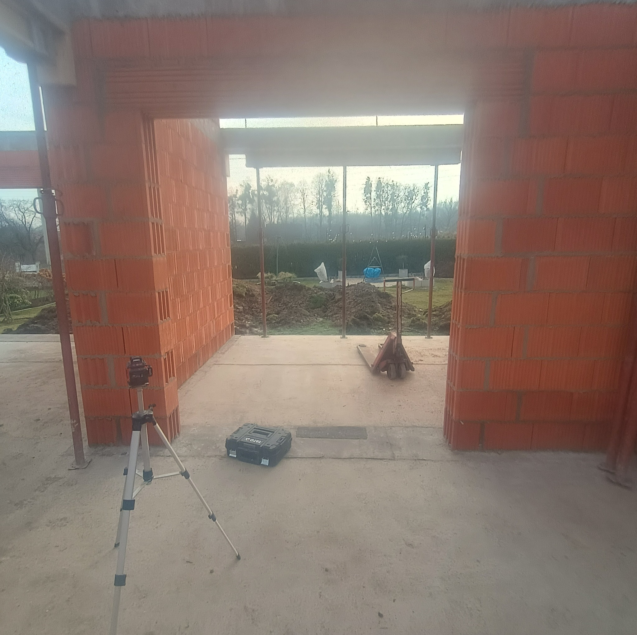 pomiar na nowej inwestycji u klienta