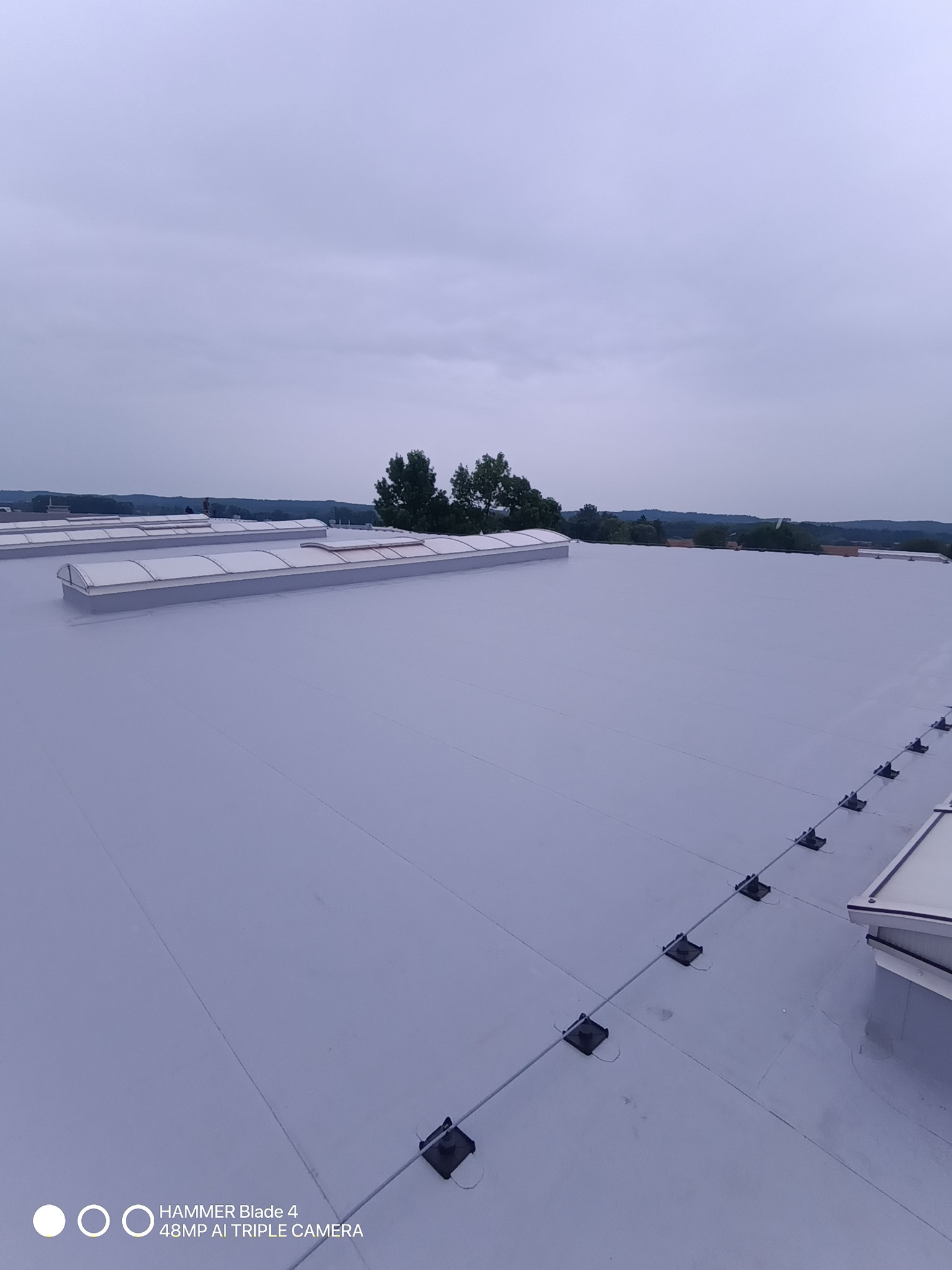 Renowacja hali w systemie membrana pcv