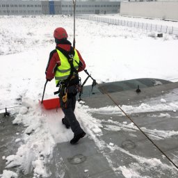 Odśnieżanie dachów Warszawa 2