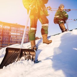 Odśnieżanie dachów Warszawa 3