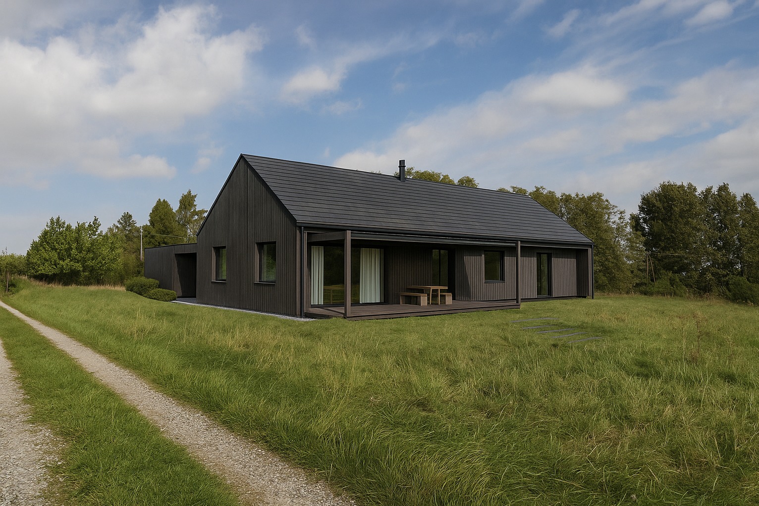 Projekt indywidualny Twardorzeczka 145 m2