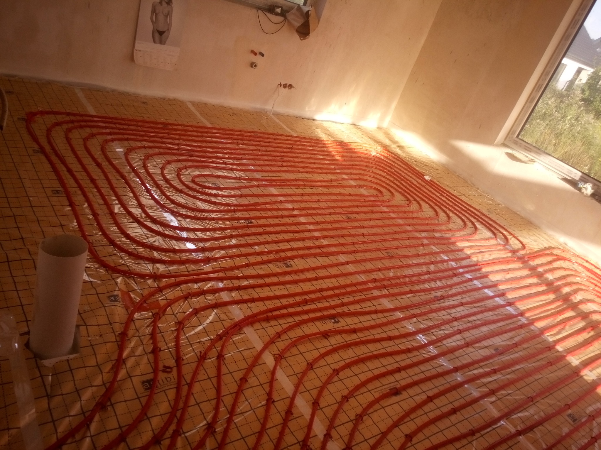 Instalacja ogrzewania podlogowego