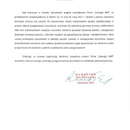 Referencje: Sąd Rejonowy