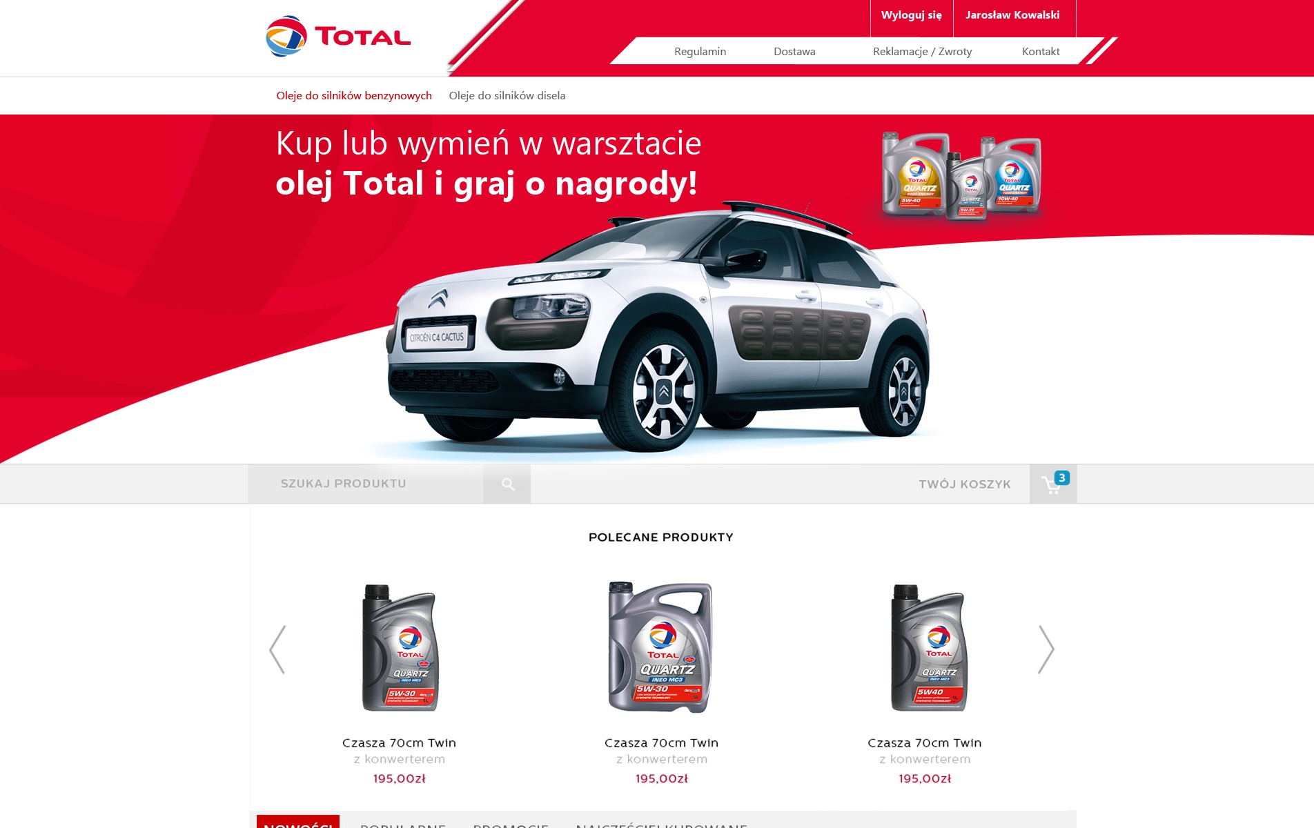 Sklep internetowy Total