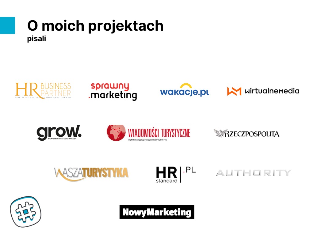 O moich projektach pisali: