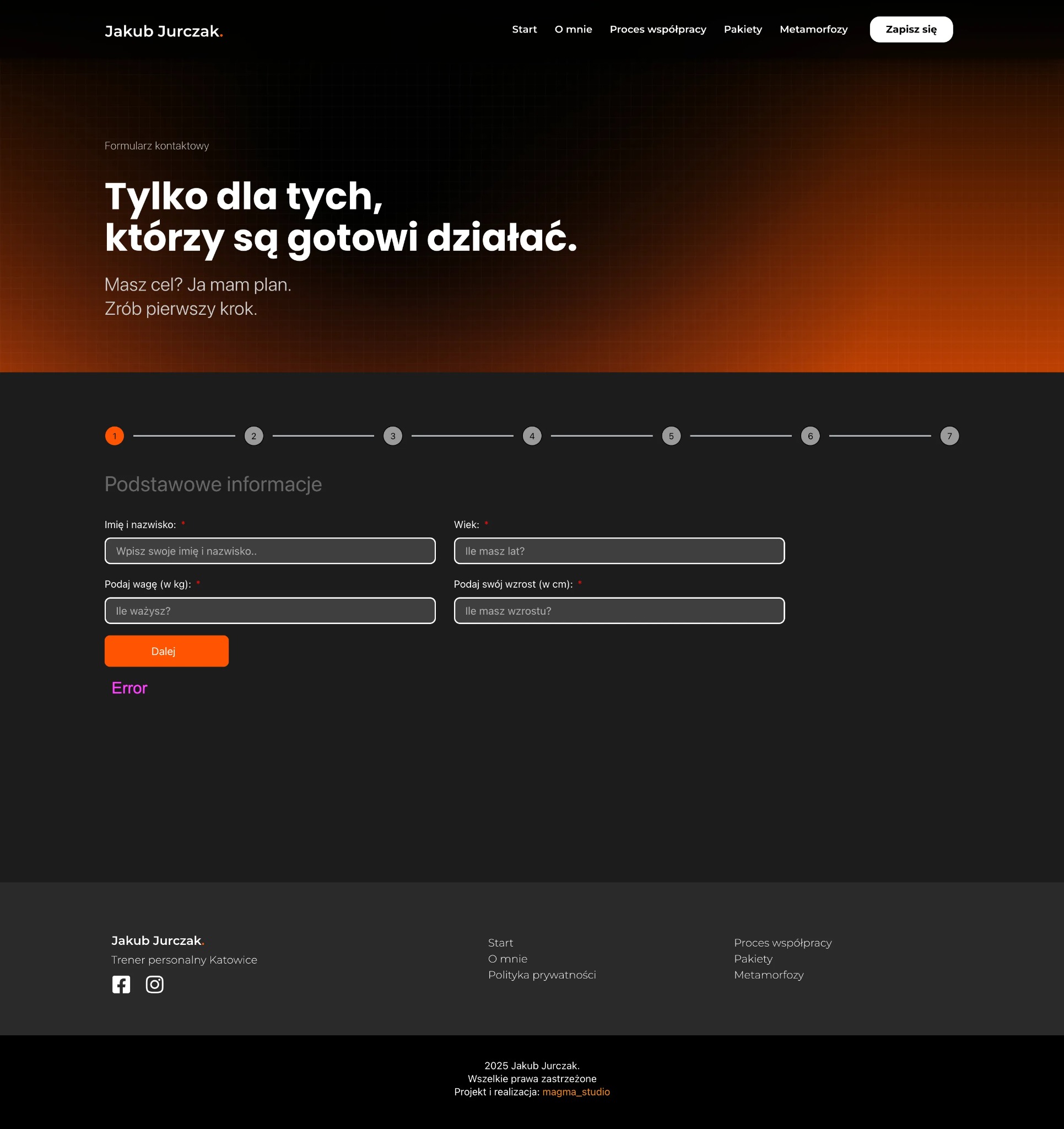 Naprawa formularza kontaktowego na Wordpressie