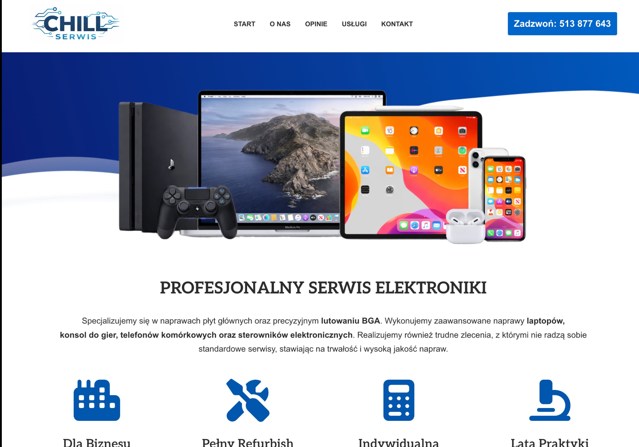 Strona Firmowa – Wizytówka OnLine