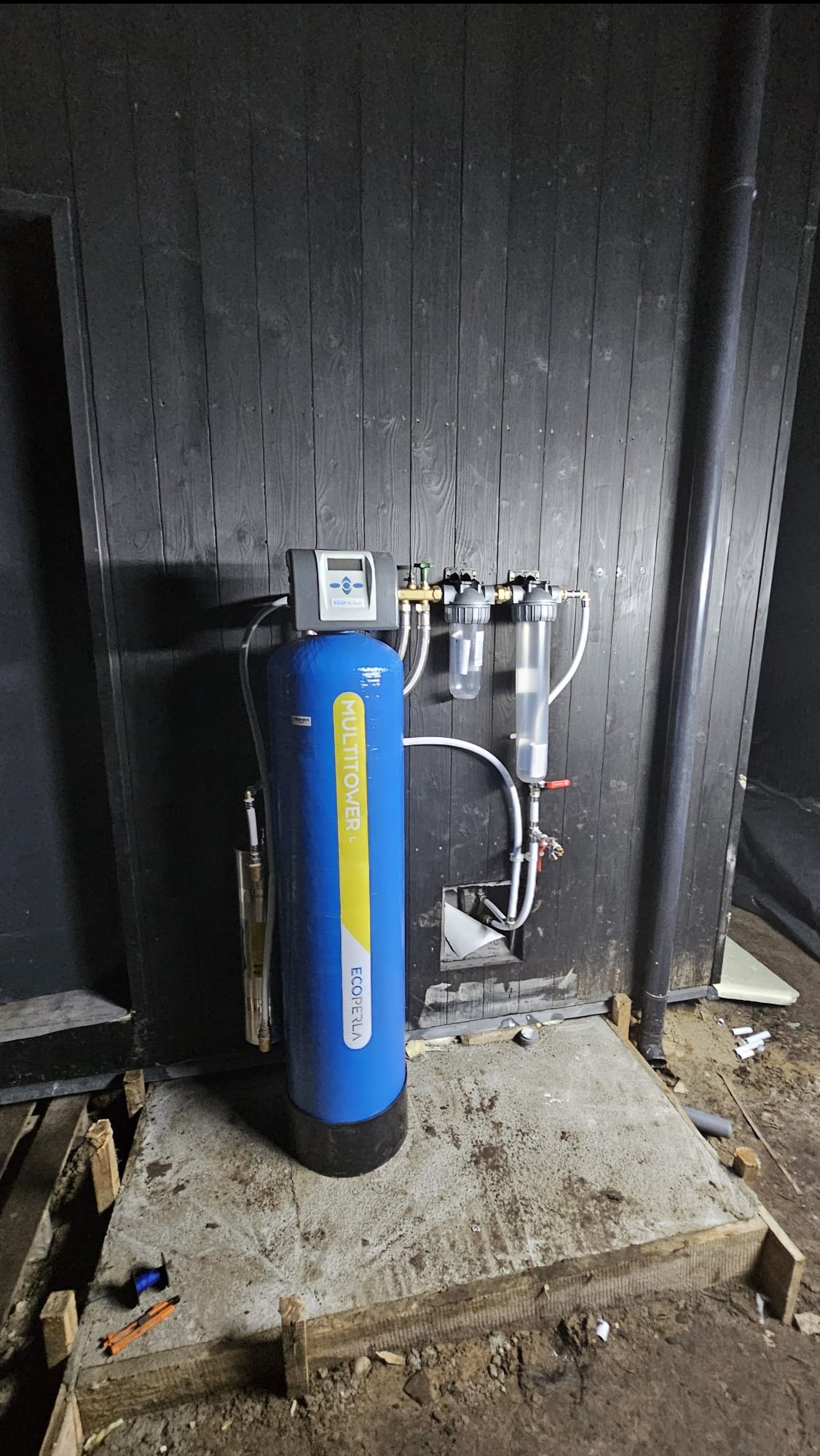 Instalacja uzdatniaczy i filtrów wody