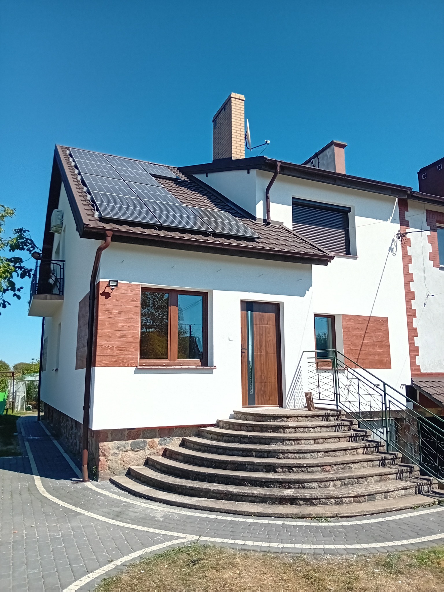 Elewacja w Bysławiu