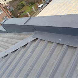 Odśnieżanie dachów Płońsk 3