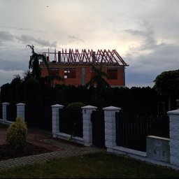 Odśnieżanie dachów Płońsk 2