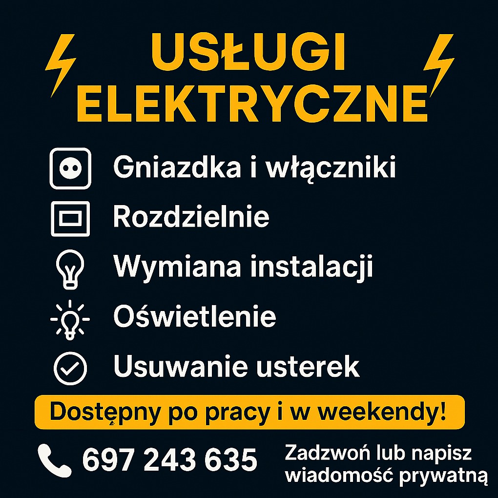 Wizytówka :) zapraszam do kontaktu pod podanym numerem telefonu :)