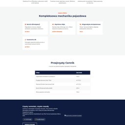 Sławomir Kulig - Strona internetowa warsztatu samochodowego z ofertą usług: serwis klimatyzacji, wymiana oleju, diagnostyka komputerowa i przejrzysty cennik. Nowoczesny design.