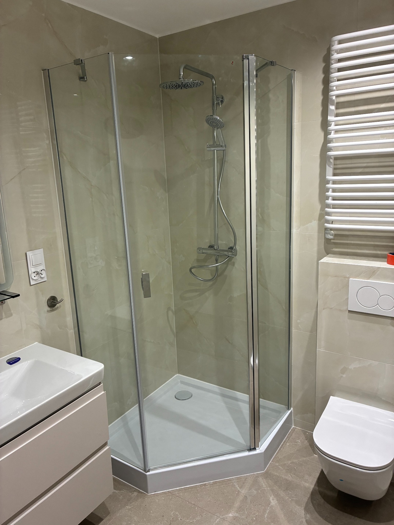 Wykończenie łazienki