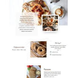 SPARKS MEDIA - Strona internetowa piekarni Wenta z apetycznymi zdjęciami pieczywa, ciast i kawy. Estetyczny design, jasne tło, czytelna nawigacja i kontakt. Prezentacja oferty.