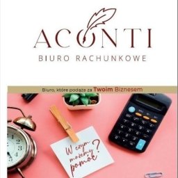 ACONTI SP&Oacute;ŁKA Z OGRANICZONĄ ODPOWIEDZIALNOŚCIĄ - Rachunkowość Wyględy