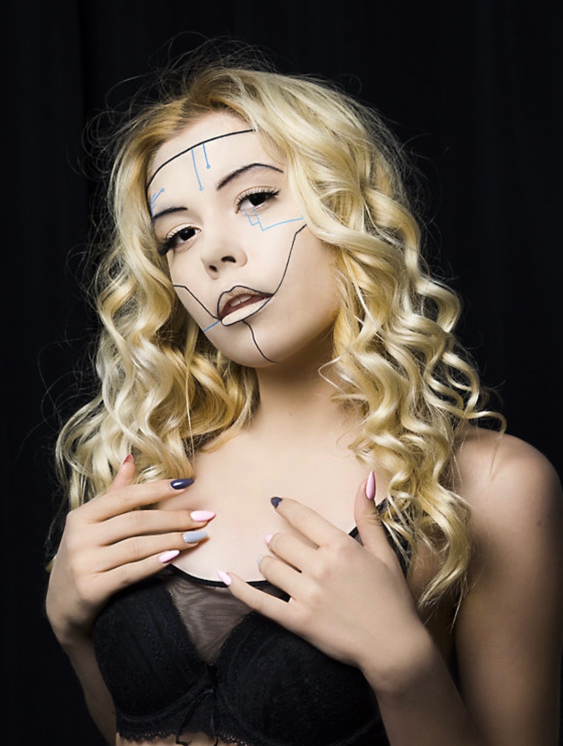 Makijaż i włosy do sesji zdjęciowej