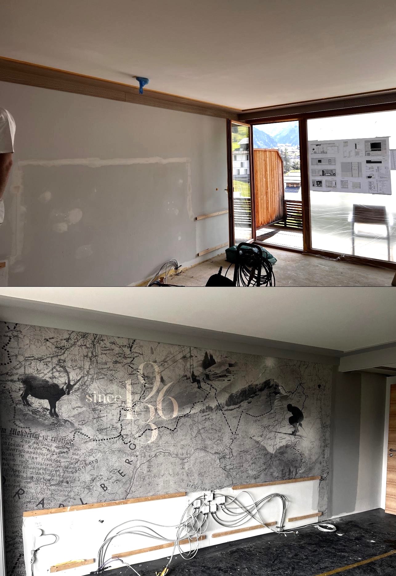 Drukowana na zamówienie tapeta.