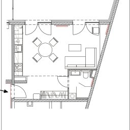 Projektowanie mieszkania Niepołomice 1