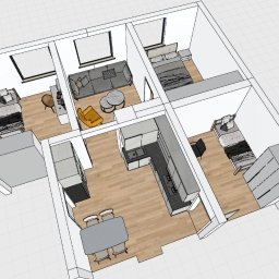 Projektowanie mieszkania Niepołomice 3