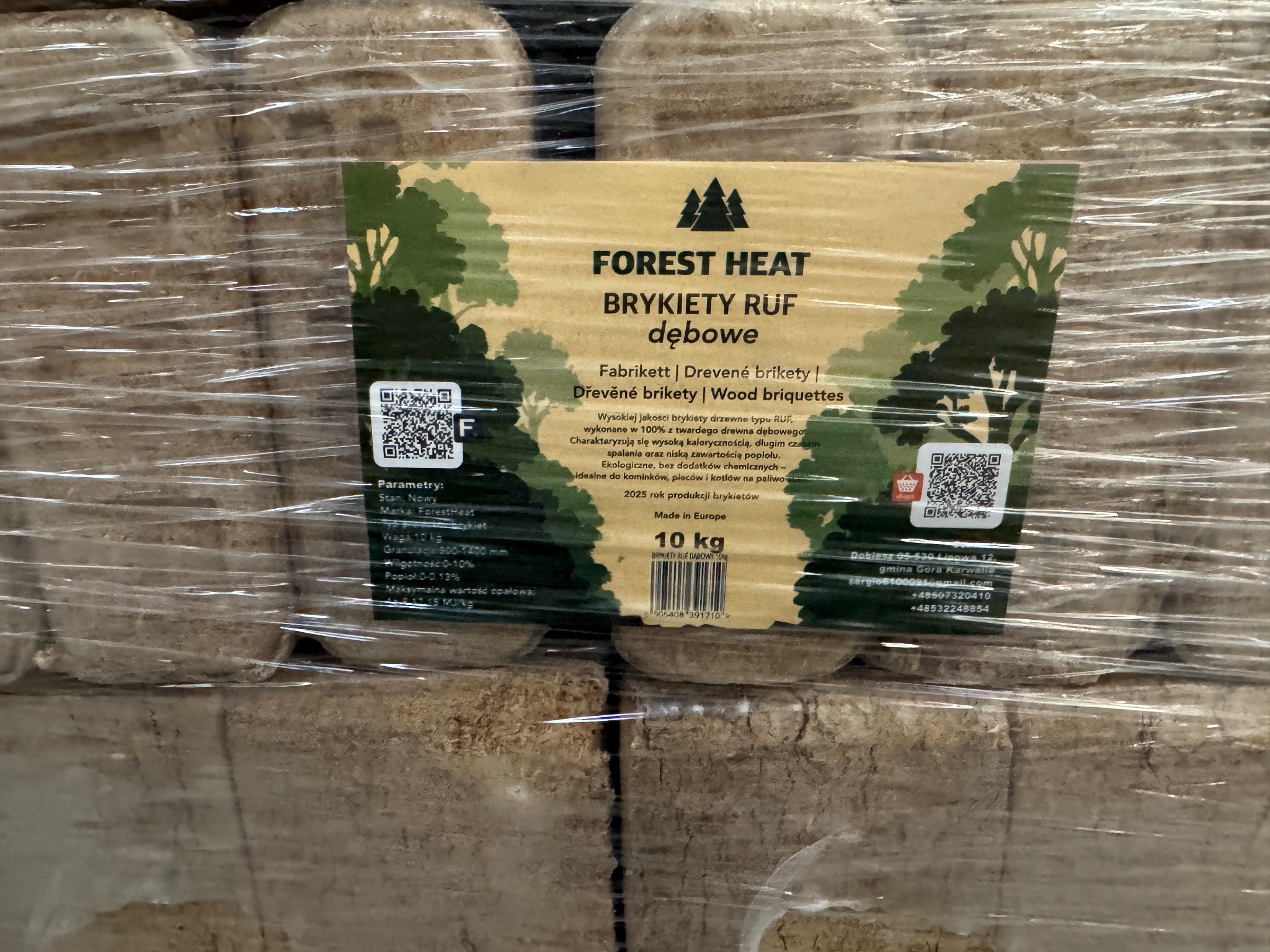 Pakowanie paletowe – folia stretch