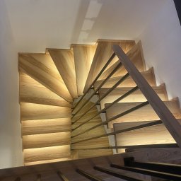 Schody drewniane Kąpino 2