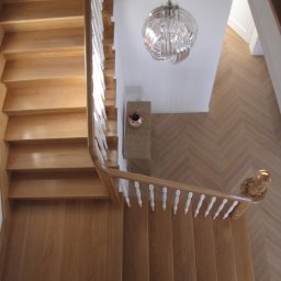 Schody drewniane Kąpino 1