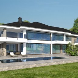 Luksusowa rezydencja pod Poznaniem. Autor: Architekt Jarosław Włodarczyk | Włodarczyk Projekt