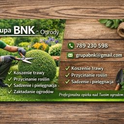 Grupa BNK BARTŁOMIEJ NOWAKOWSKI - Projektowanie Ogrod&oacute;w Warszawa