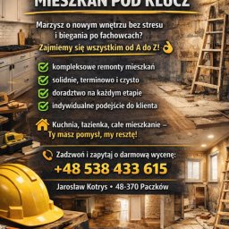 Malowanie mieszkań Paczków 1