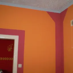 Gładź szpachlowa z tynkiem ozdobnym