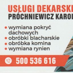 Usługi dekarskie Karol Pr&oacute;chniewicz - Kosze Dachowe Ulan-Majorat