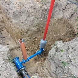 Przyłącze wod kan Poznań 4