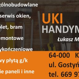 Uki Handyman Łukasz Mikołajczak - Okna PCV Kościan