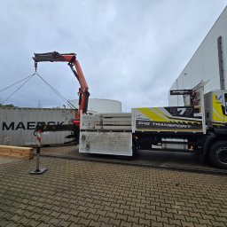 Transport ciężarowy Stargard 3