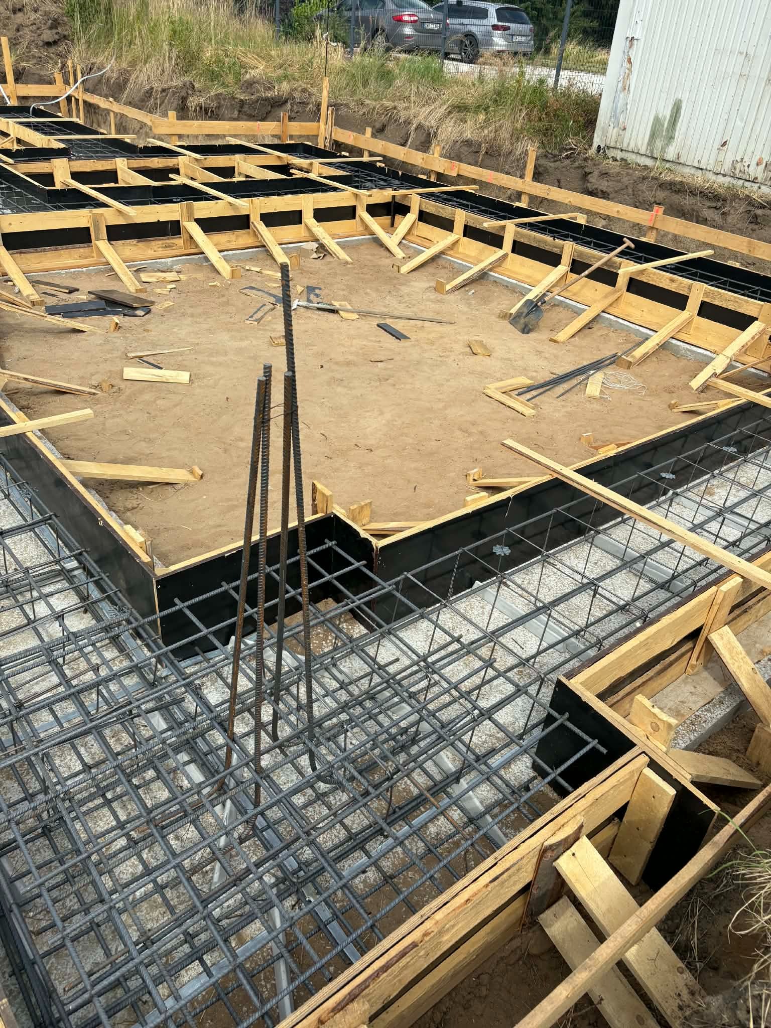 Szalunek stopy fundamentowej