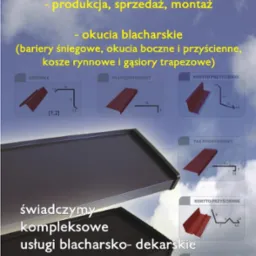 parapety stalowe zewnętrzne