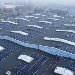 SOLAR PEAK SPÓŁKA Z OGRANICZONĄ ODPOWIEDZIALNOŚCIĄ - 600 kwp , konstrukcja klejona Tychy